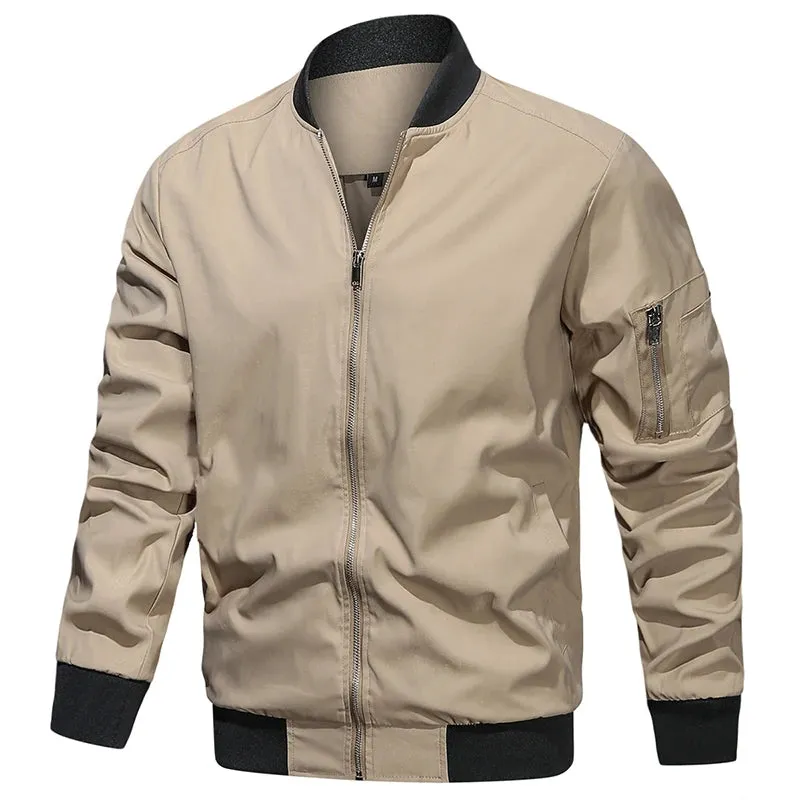 Spring Varsity Bomber Jacket