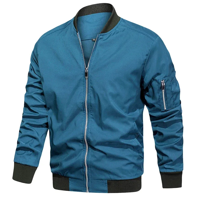 Spring Varsity Bomber Jacket