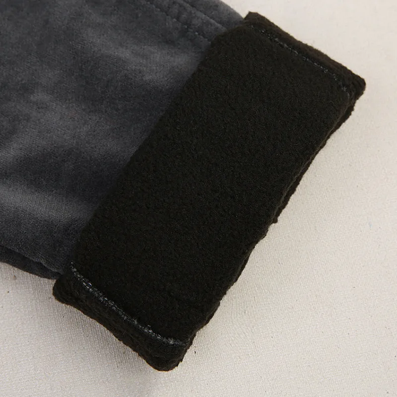 Velvet Thick Warm Casual Long Harem Pencil Casual Pants