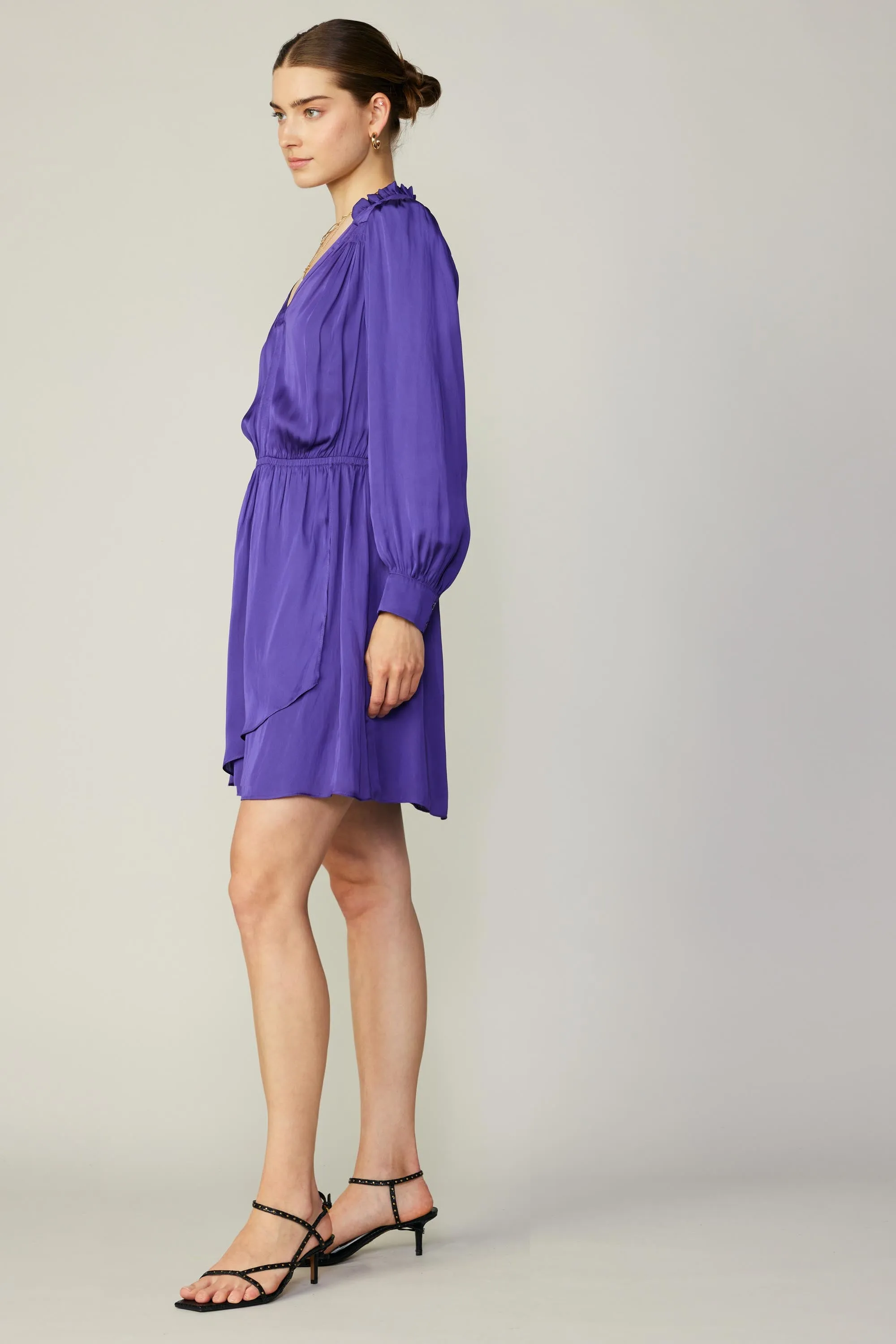 Wrapped Skirt Mini Dress