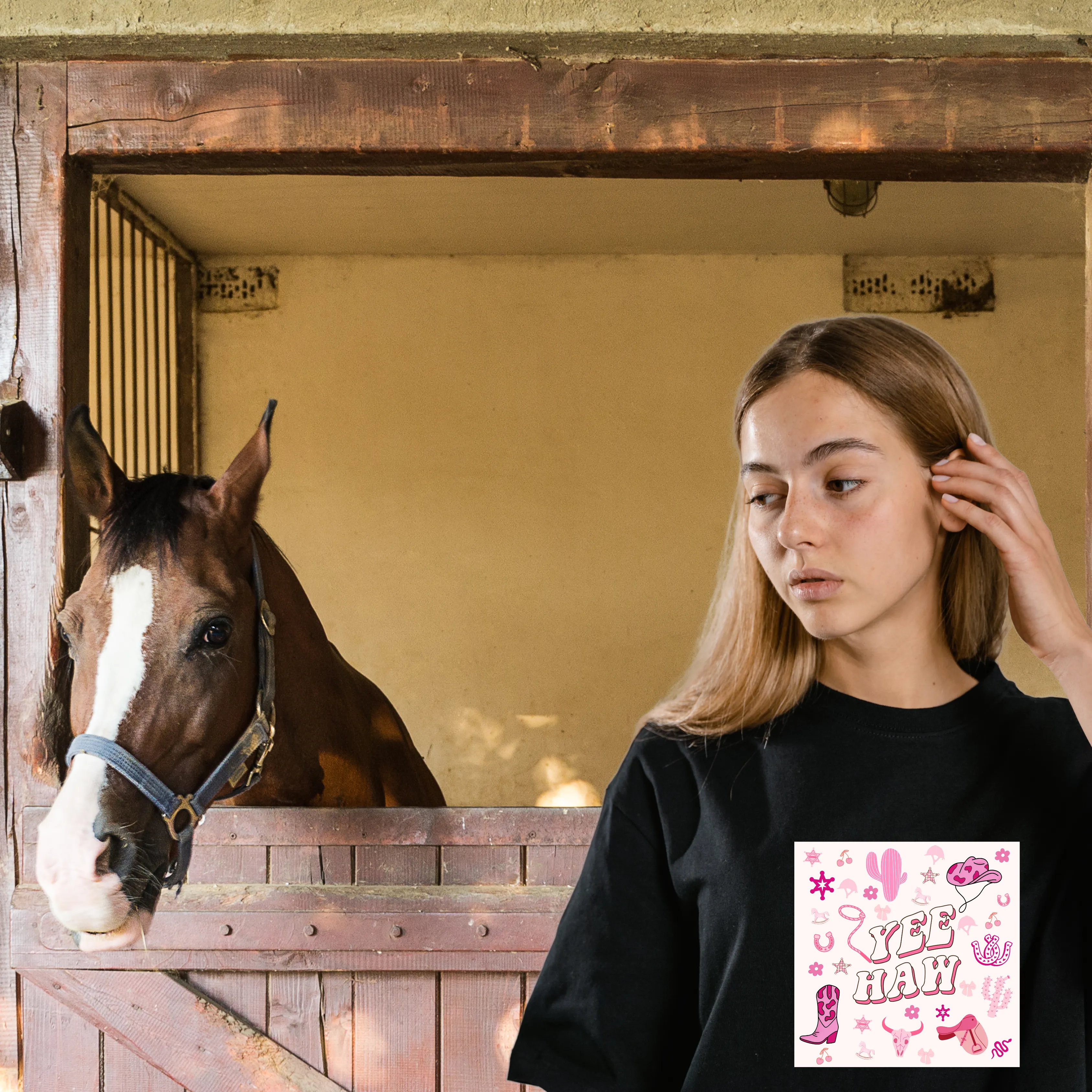 Yeehaw Cowgirl Graphic Tee